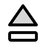 Eject SVG Icon